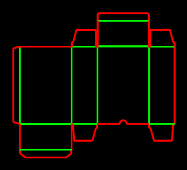 Dielines | Tuck end boxes | becf-108769
