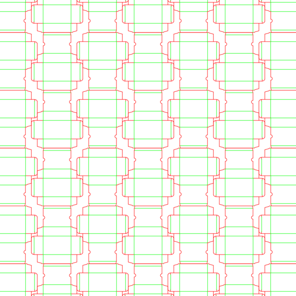 die cut templates - nesting