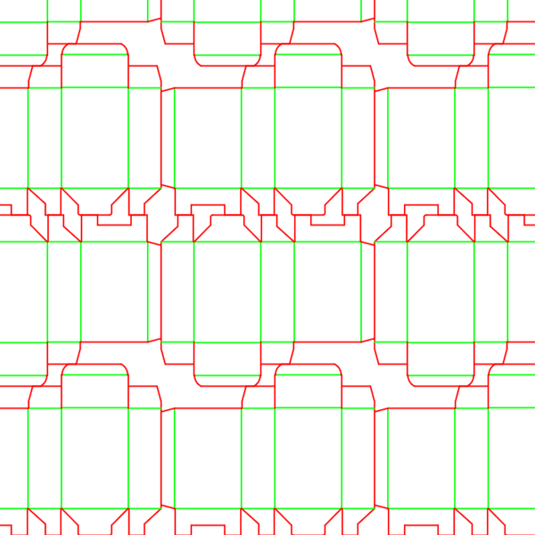 die cut templates - nesting