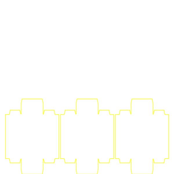 die cut templates - nesting