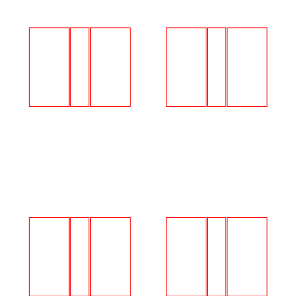 die cut templates - nesting