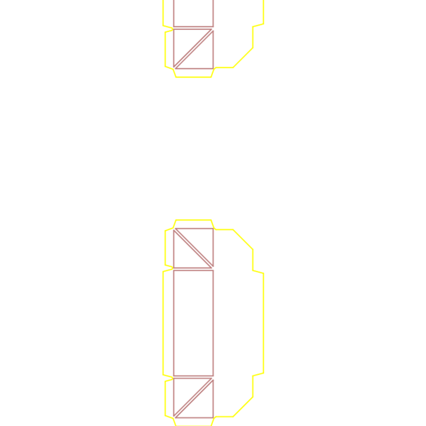 die cut templates - nesting
