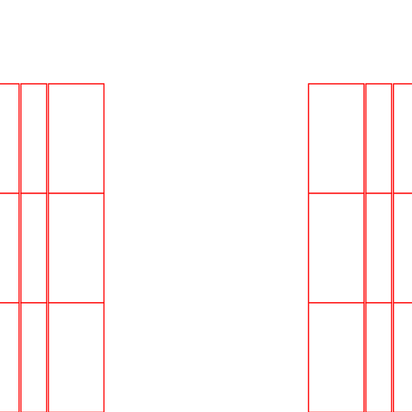 die cut templates - nesting