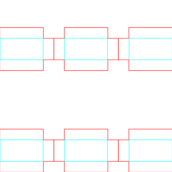 die cut templates - nesting
