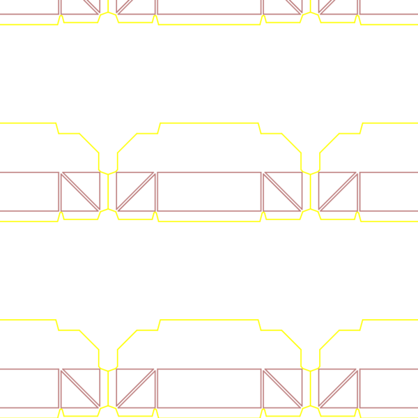 die cut templates - nesting