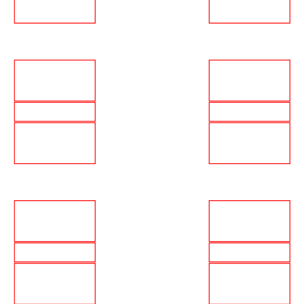 die cut templates - nesting