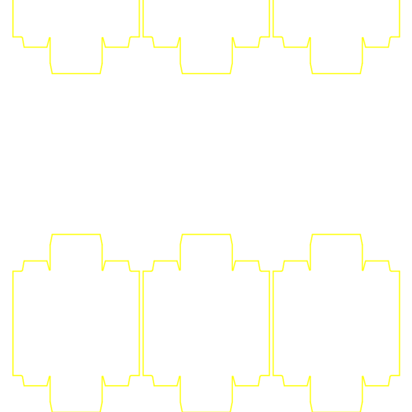 die cut templates - nesting