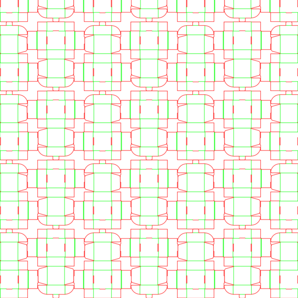 die cut templates - nesting