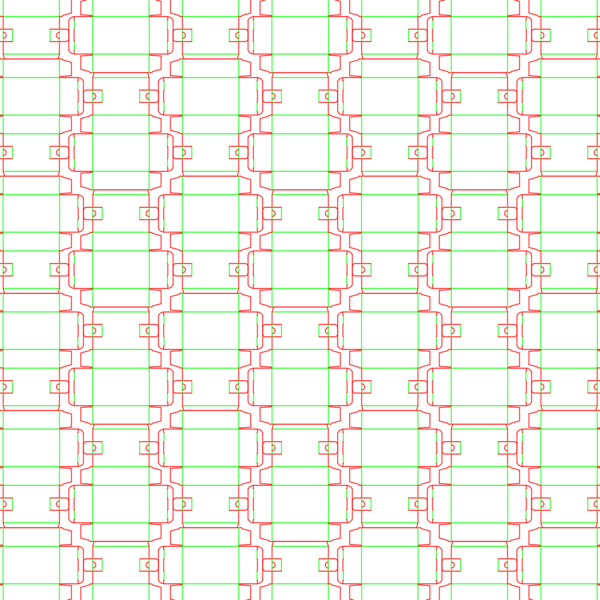 die cut templates - nesting