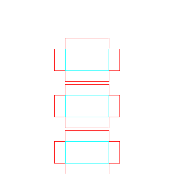 die cut templates - nesting