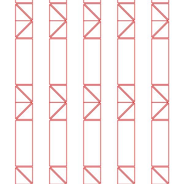 die cut templates - nesting