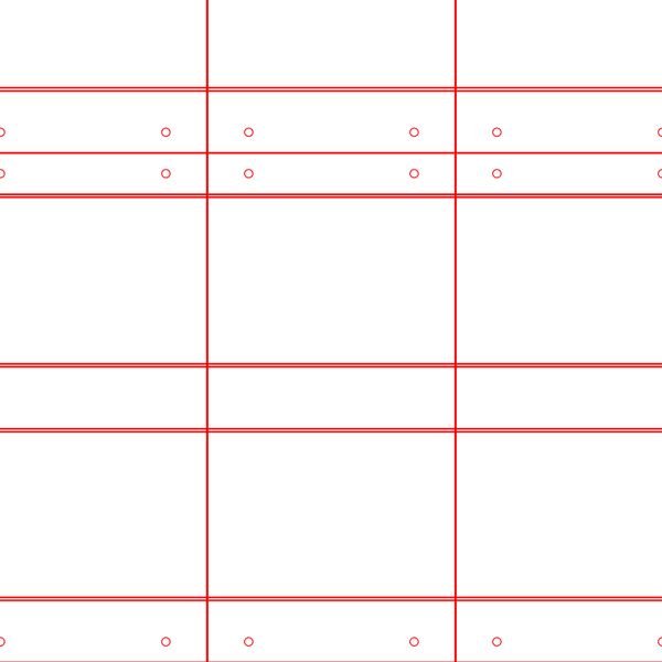 die cut templates - nesting
