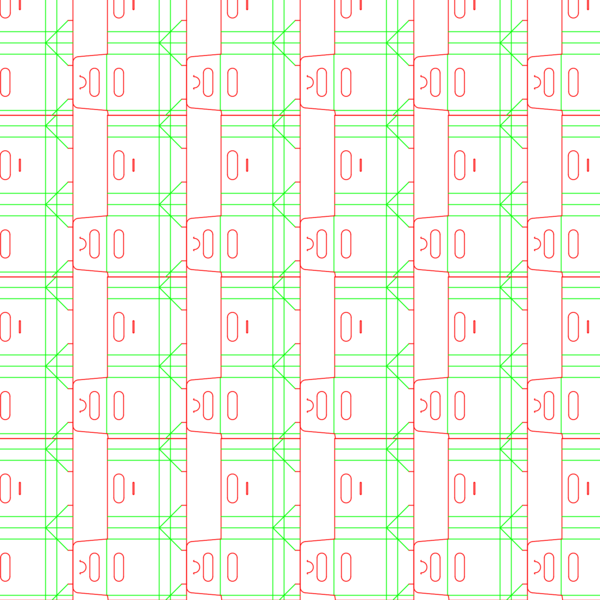 die cut templates - nesting