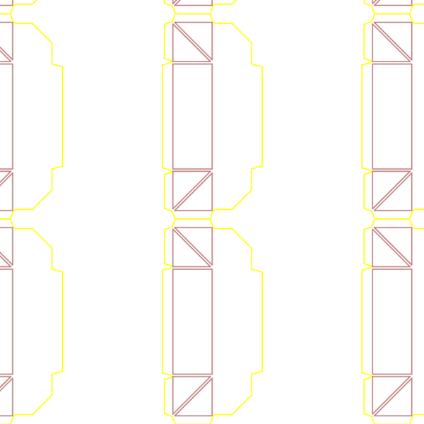 die cut templates - nesting