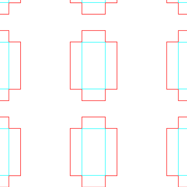 die cut templates - nesting