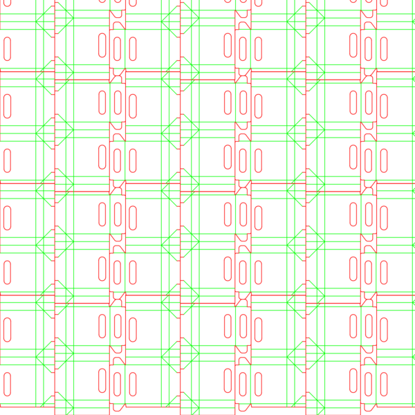die cut templates - nesting
