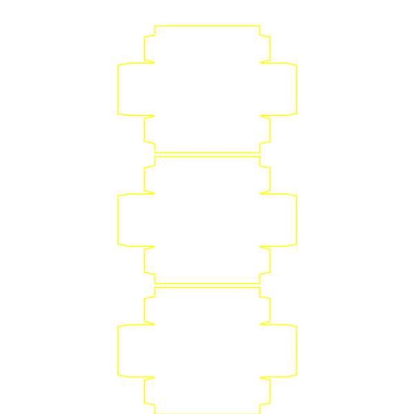 die cut templates - nesting