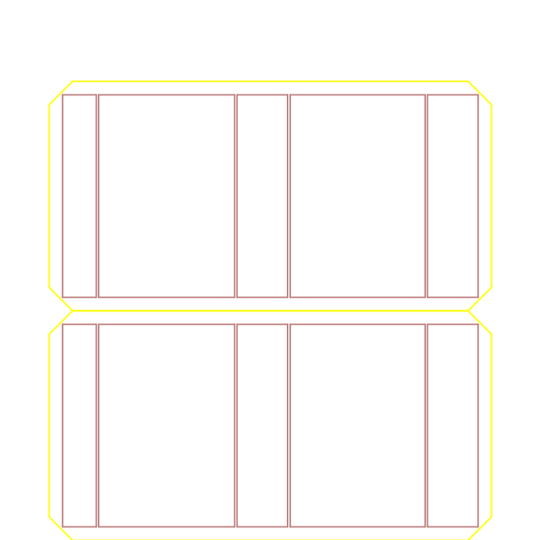 die cut templates - nesting