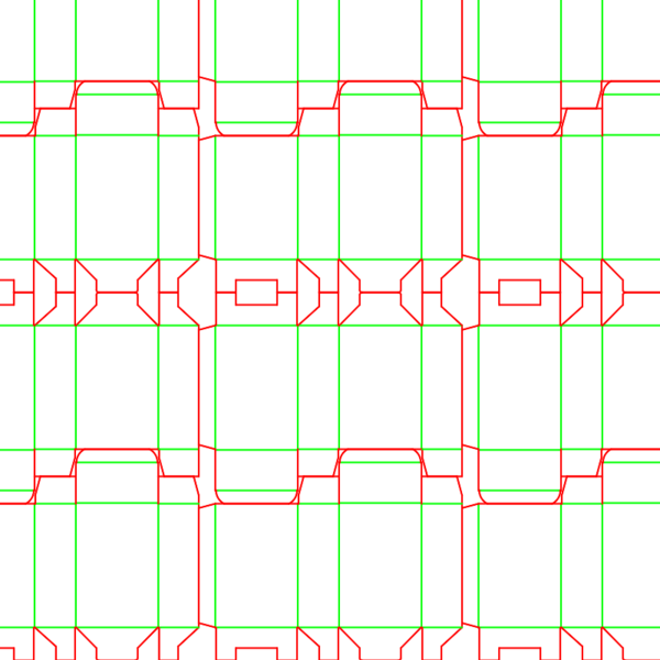 die cut templates - nesting