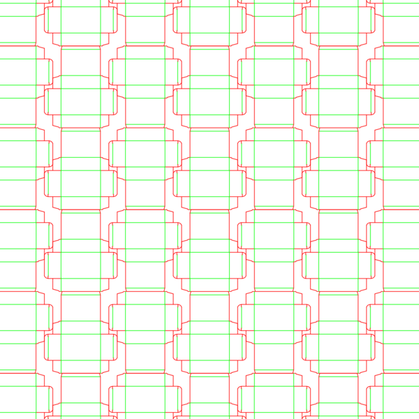 die cut templates - nesting
