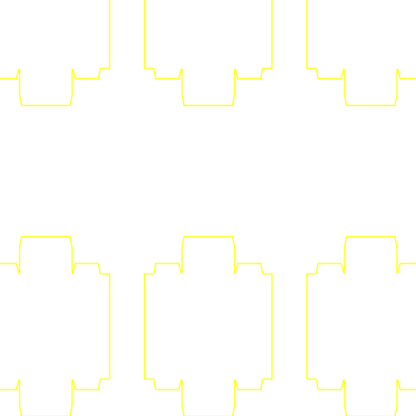 die cut templates - nesting