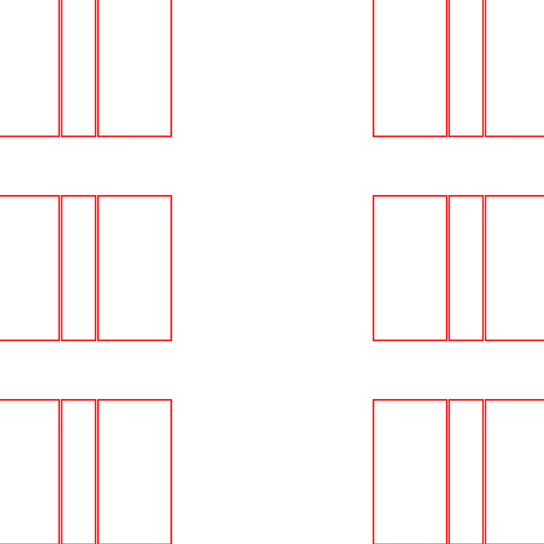 die cut templates - nesting
