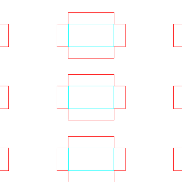 die cut templates - nesting