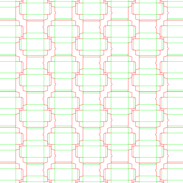 die cut templates - nesting