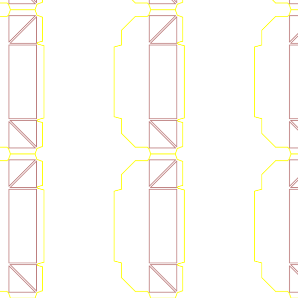 die cut templates - nesting