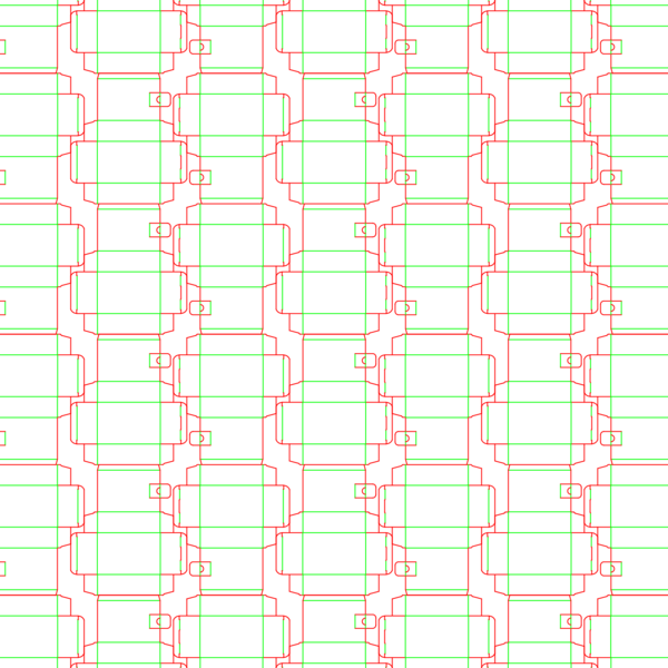 die cut templates - nesting