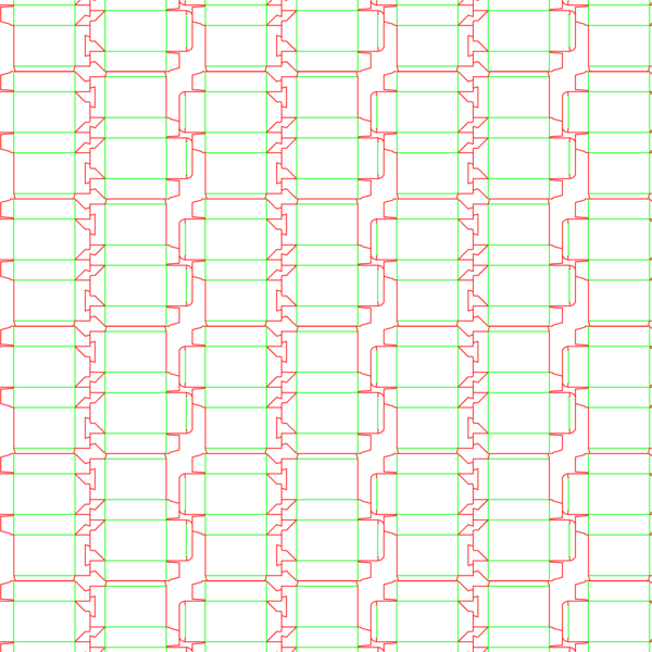 die cut templates - nesting