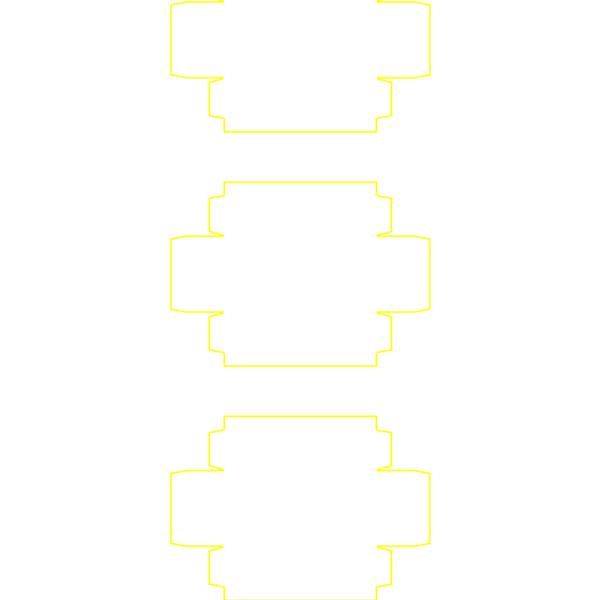 die cut templates - nesting