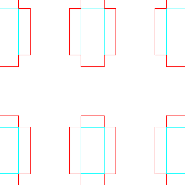 die cut templates - nesting