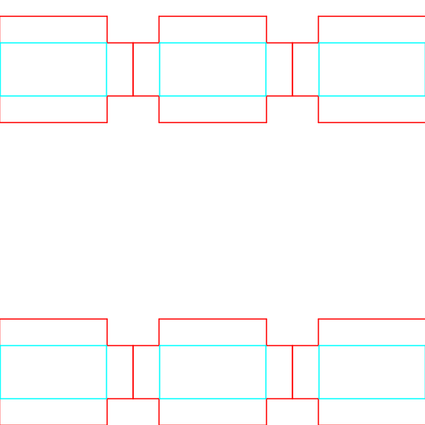 die cut templates - nesting