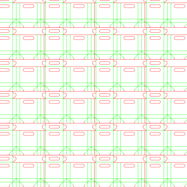 die cut templates - nesting