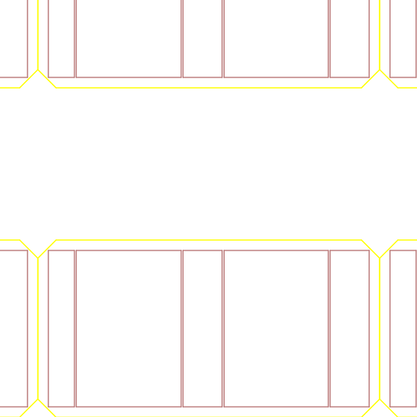 die cut templates - nesting