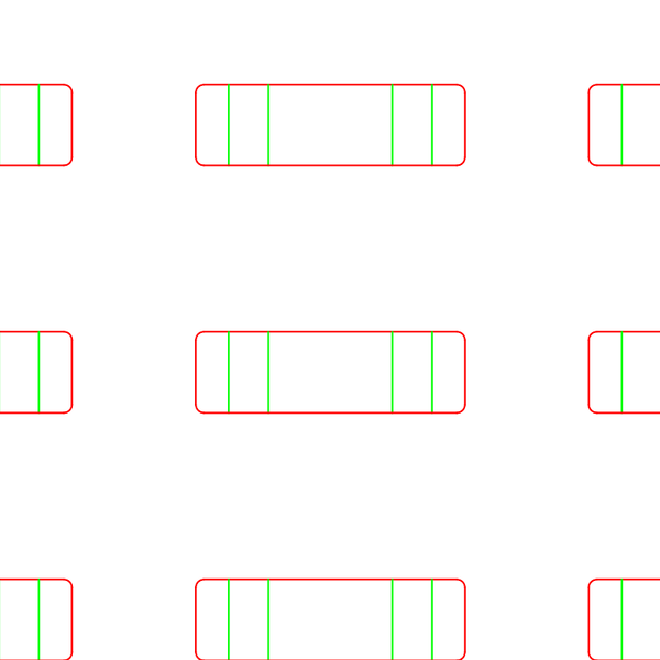 die cut templates - nesting