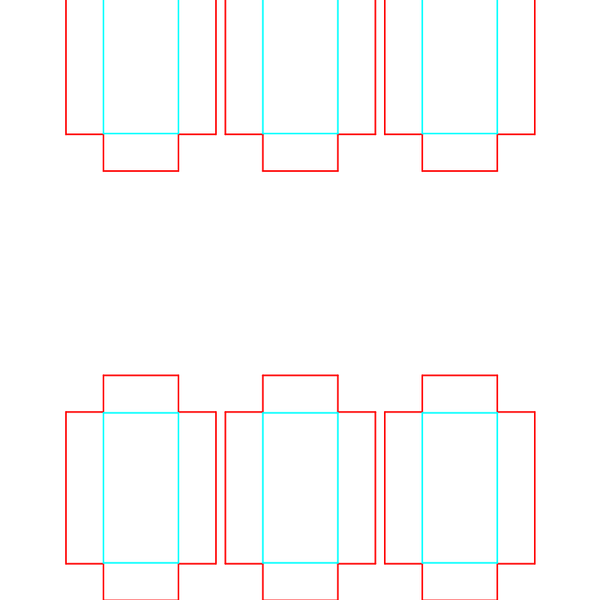 die cut templates - nesting