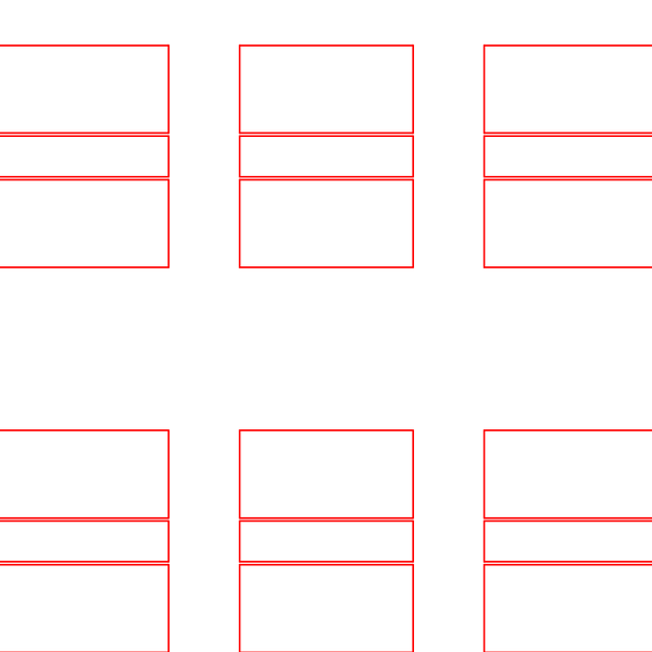 die cut templates - nesting