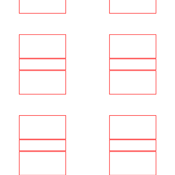 die cut templates - nesting