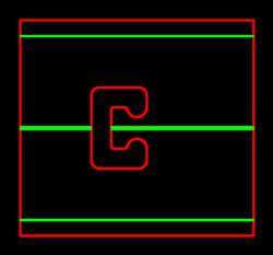 Packaging Template Dieline for Swatch cards | becf-30600