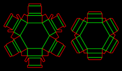 Packaging Template Dieline for Çokgen kutular | becf-12806 D10.51.04.62