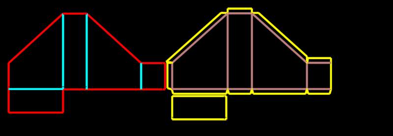 Packaging Template Dieline for Binders | becf-30301